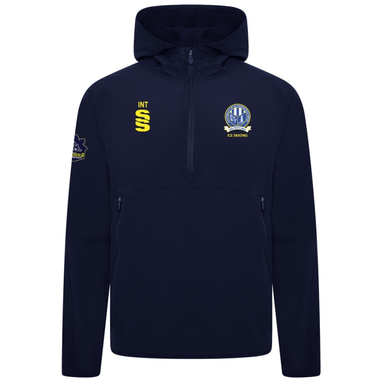 Huddersfield University Ice Skating - Dual Elite 1/4 Zip Hoody / Rain Jacket - Unisex