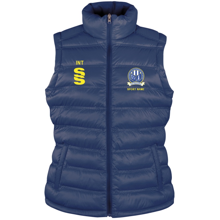 Huddersfield University - Padded Gilet - Women's Fit