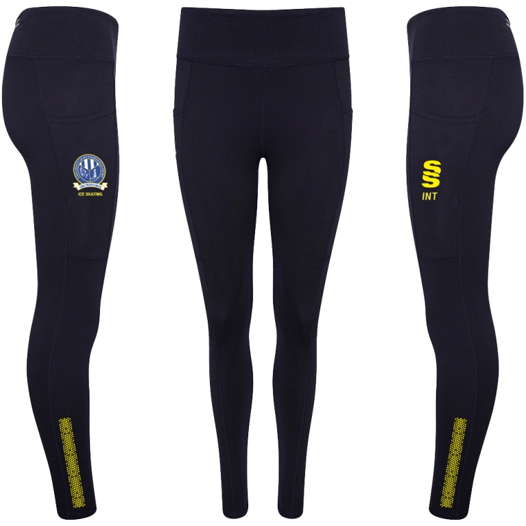 Huddersfield University Ice Skating - Performance Full Length Leggings