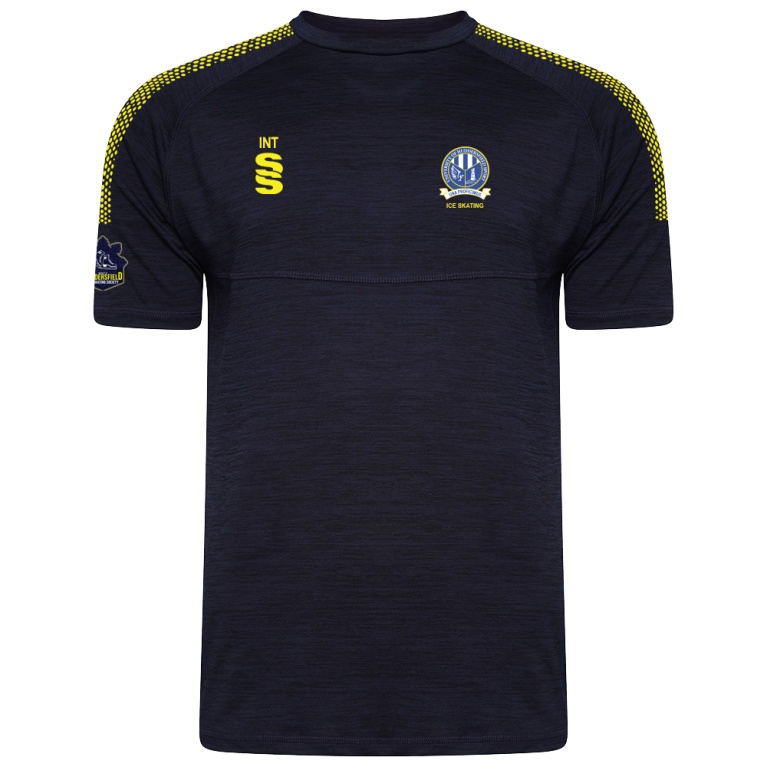 Huddersfield University Ice Skating - Dual Gym T-shirt - Unisex