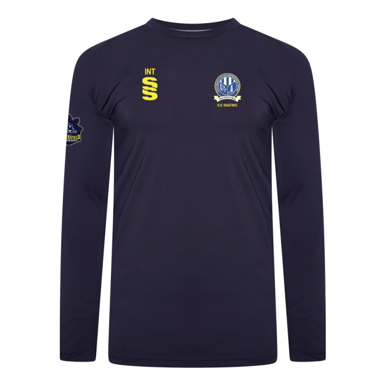 Huddersfield University Ice Skating - Dual Long Sleeve Baselayer - Unisex